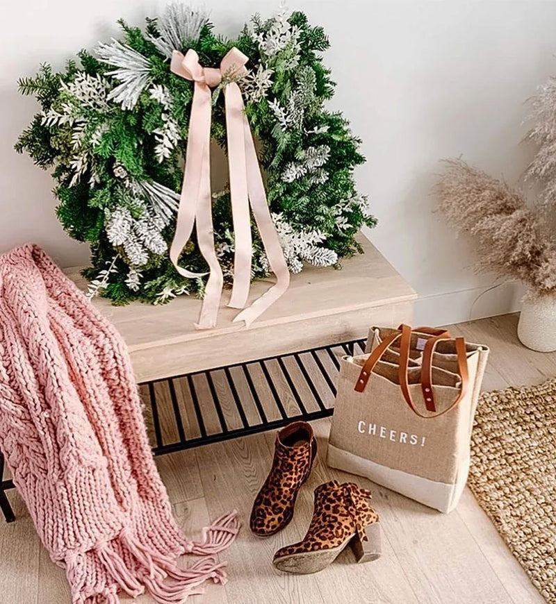 Wine Tote in Natural