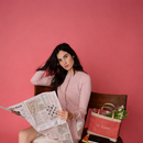 Market Tote in Amaranth