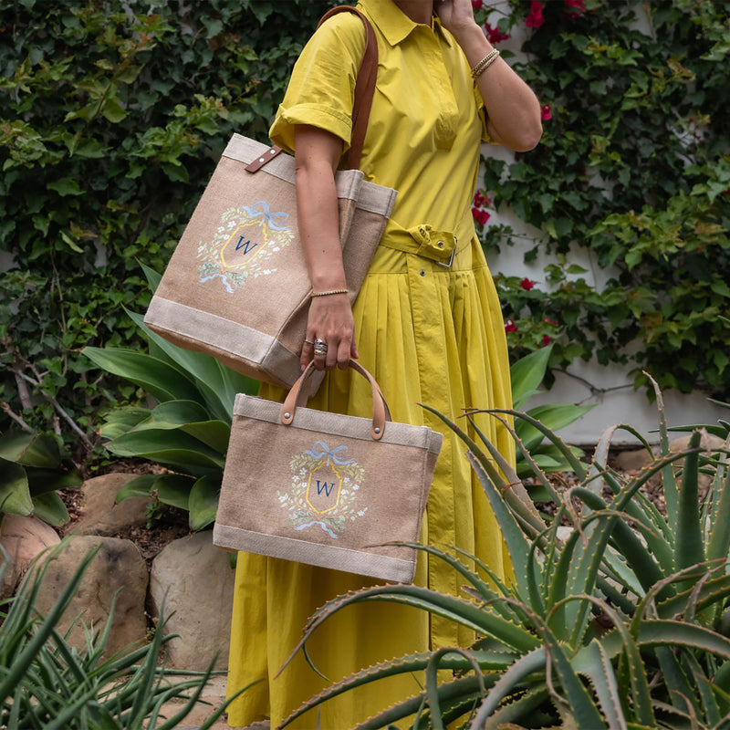 Petite Market Bag in Natural Crest by Amy Logsdon