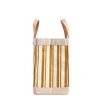 Petite Market Bag in Gold Stripe Occasion