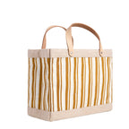 Petite Market Bag in Gold Stripe