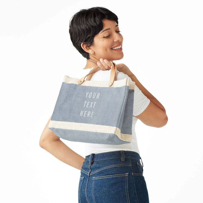 Petite Market Bag in Cool Gray