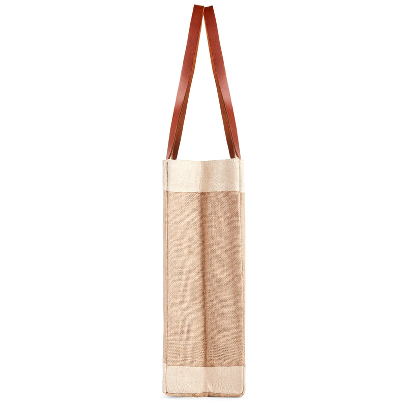 Market Tote in Natural Blank