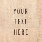description_Custom printed text with eco-friendly ink.
