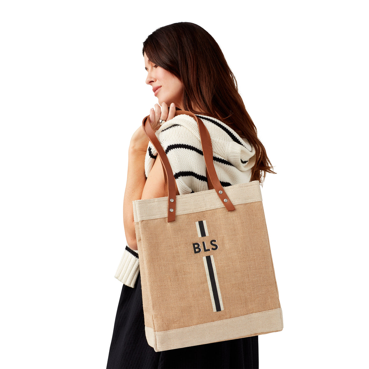 バッグ GLADHAND HERITAGE MONOGRAM TOTE BAG Green Monogram Tote Bag - Luxury Classic Tote