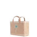 Petite Market Bag in Natural Palm Tree by Amy Logsdon