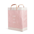 Mahjong Collection: Market Bag in Blush