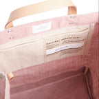 Mahjong Collection: Market Bag in Blush