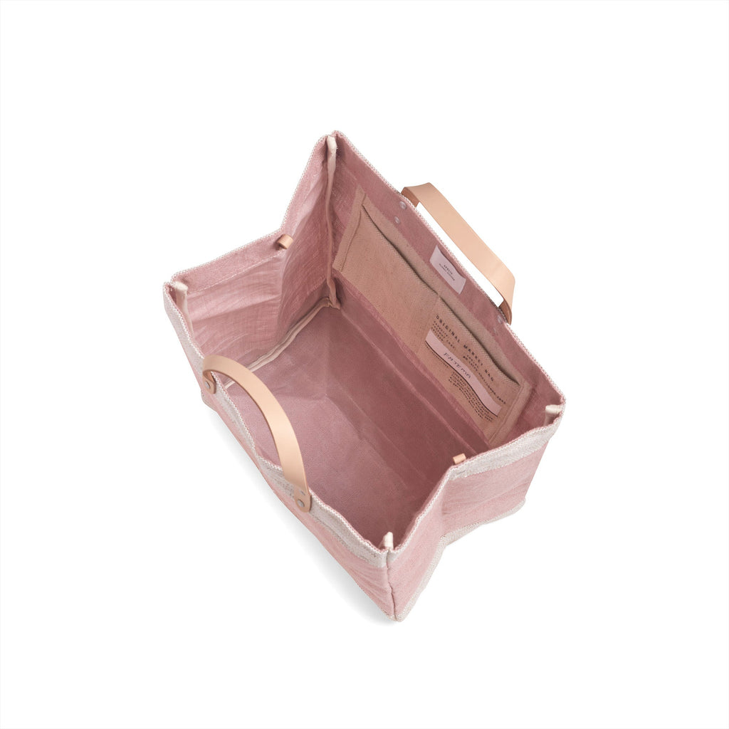 Mahjong Collection: Market Bag in Blush