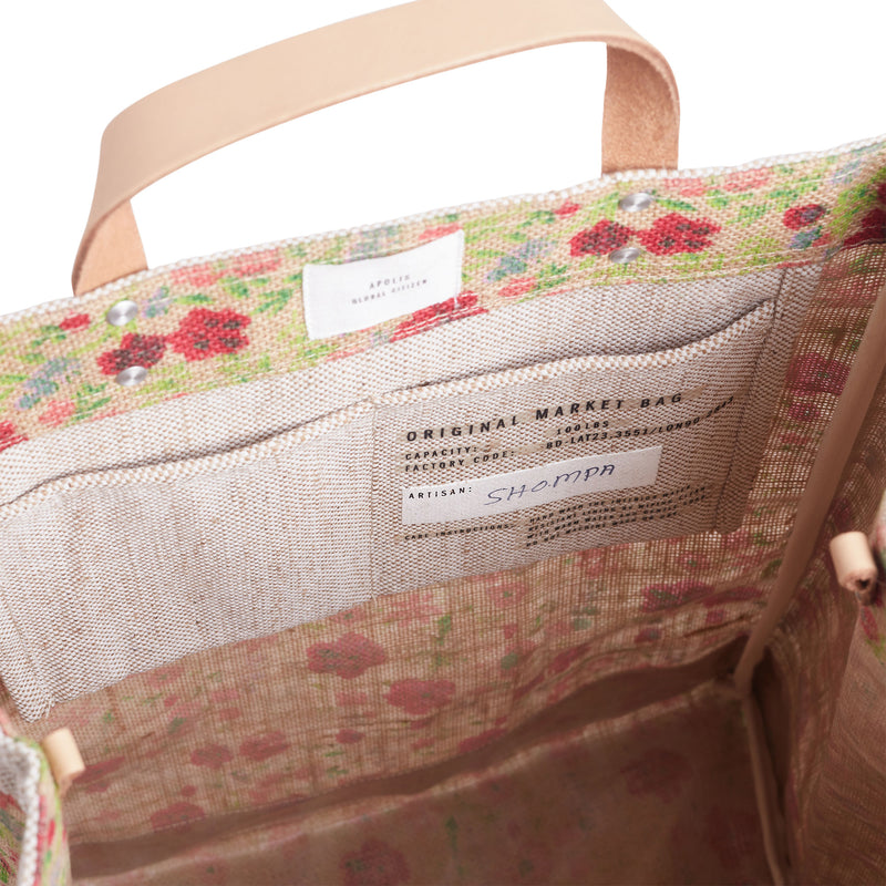 Market Bag in Floret by Amy Logsdon