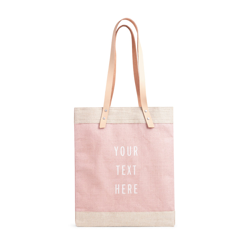 Market Tote in Blush