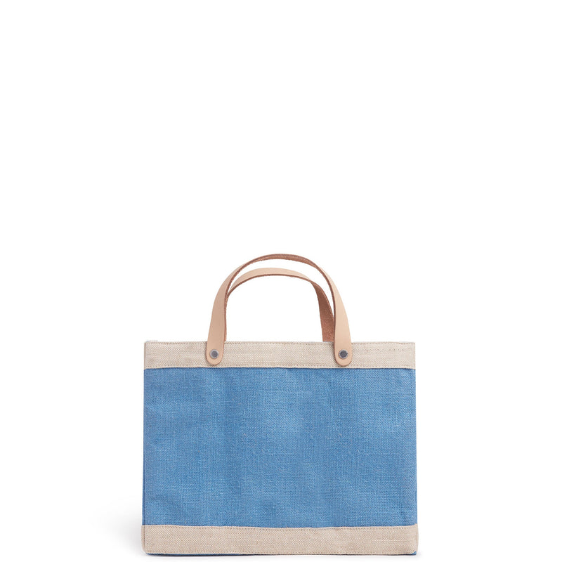 Petite Market Bag in Parisian Blue