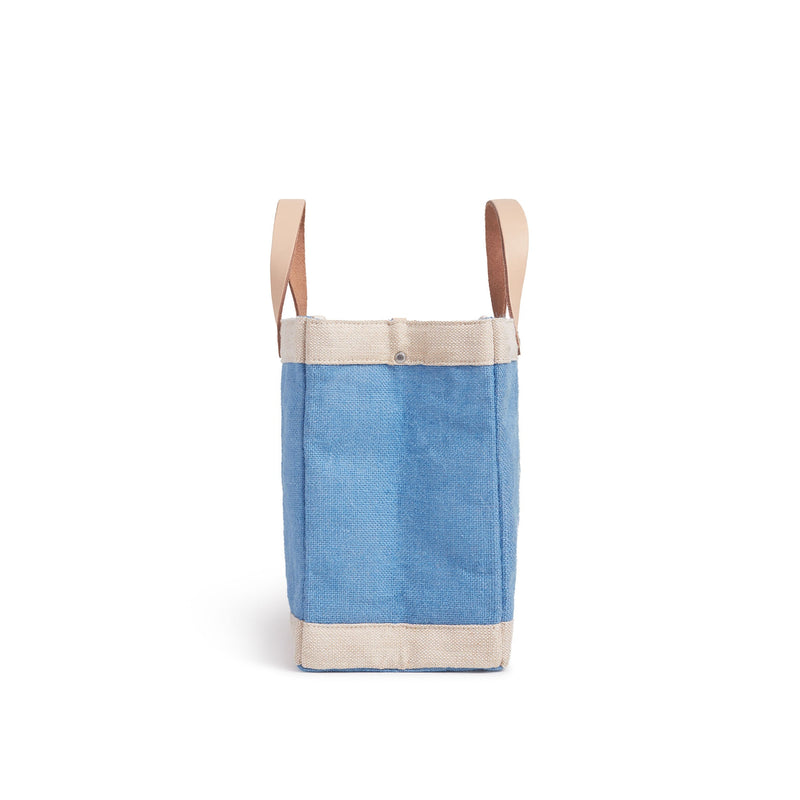 Petite Market Bag in Parisian Blue