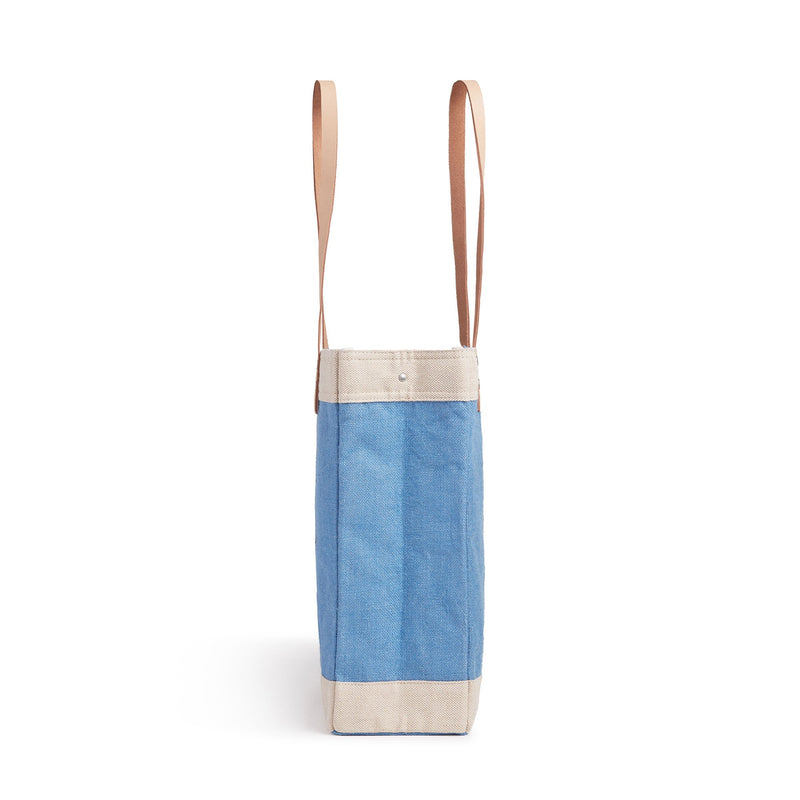 Market Tote in Parisian Blue