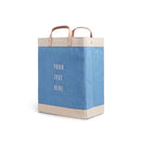 Market Bag in Parisian Blue