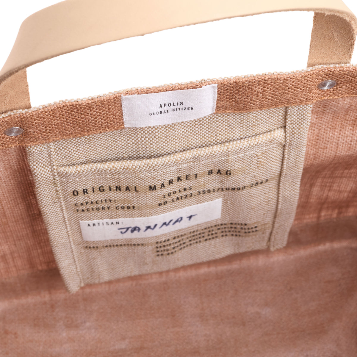 Petite Bucket Bag in Cider