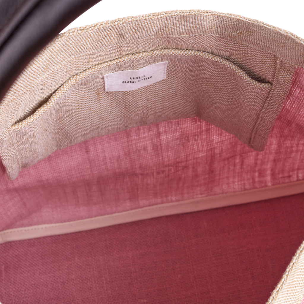 Crescent Tote in Blush