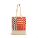 description_This is the back of the Chenille Window Brick Bag