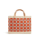 Petite Market Bag in Chenille Window Brick