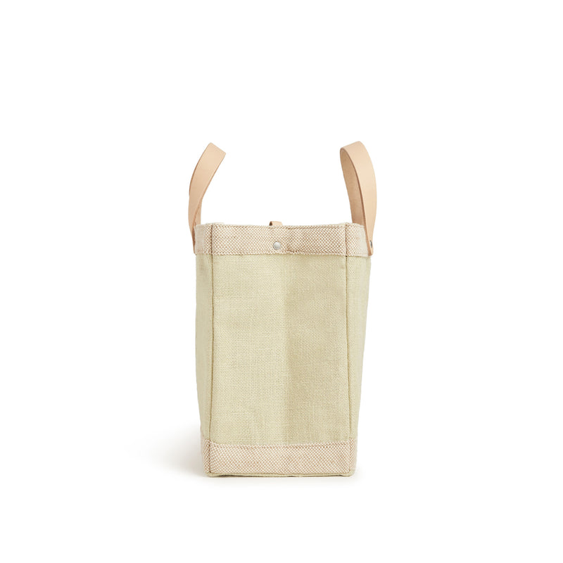 Petite Market Bag in Mint Sorbet  with Strap