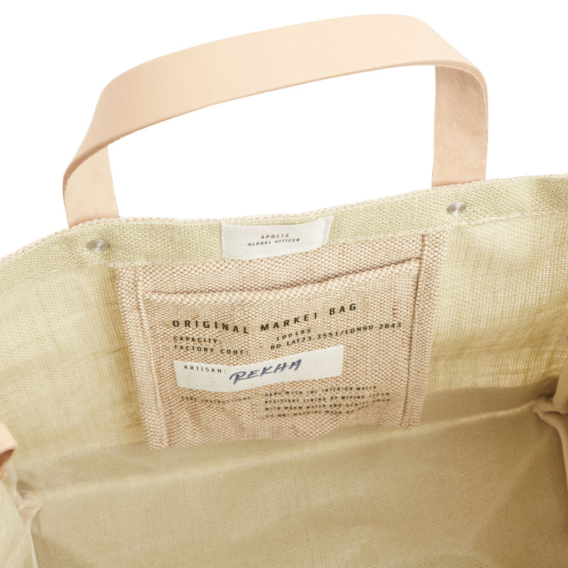 Market Bag in Mint Sorbet