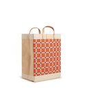 Market Bag in Chenille Window Brick