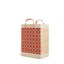 Market Bag in Chenille Window Brick