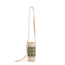 Crossbody Bottle Bag in Chenille Window Sage