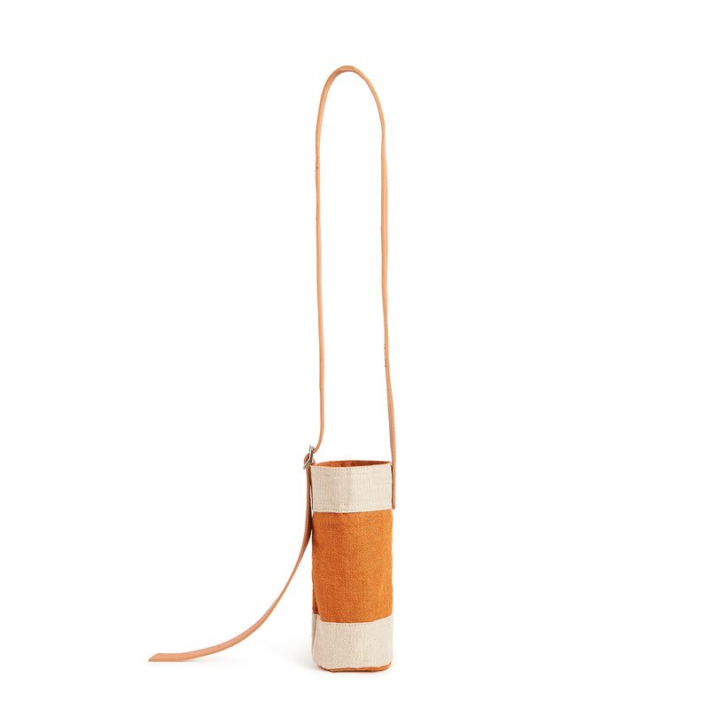 Crossbody Bottle Bag in Clay