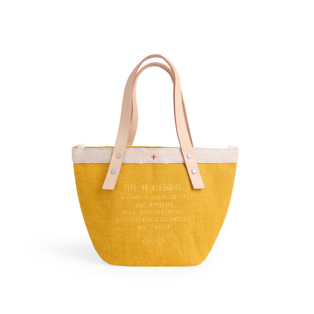 Petite Bucket Bag in Carrot — product photograph