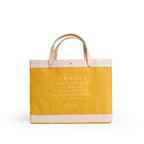 Petite Market Bag in Carrot — product photograph