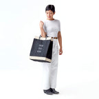 Mahjong Collection: Market Bag in Black