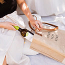 Wine Tote in Natural Occasion