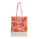 Wine Tote in Bloom by Liesel Plambeck