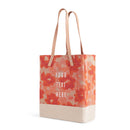 Wine Tote in Bloom by Liesel Plambeck