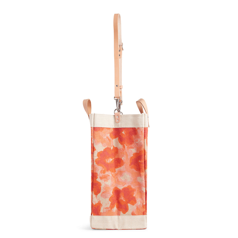 Market Bag in Bloom by Liesel Plambeck with Strap