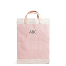 Market Bag in Blush with Shadow Monogram