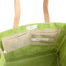 Market Tote in Chartreuse