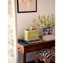 Petite Market Bag in Chartreuse with Strap