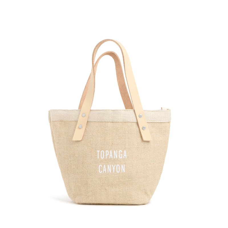 Petite Bucket Bag in Natural