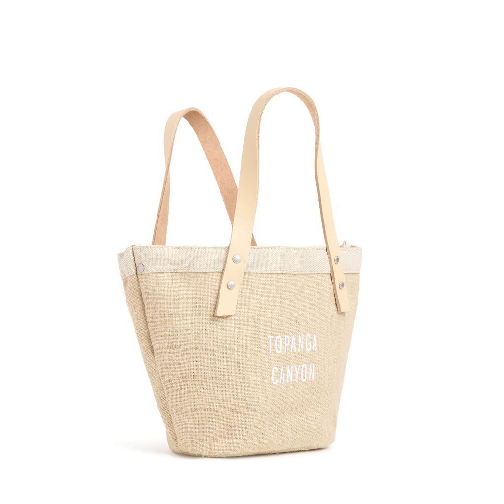 Petite Bucket Bag in Natural