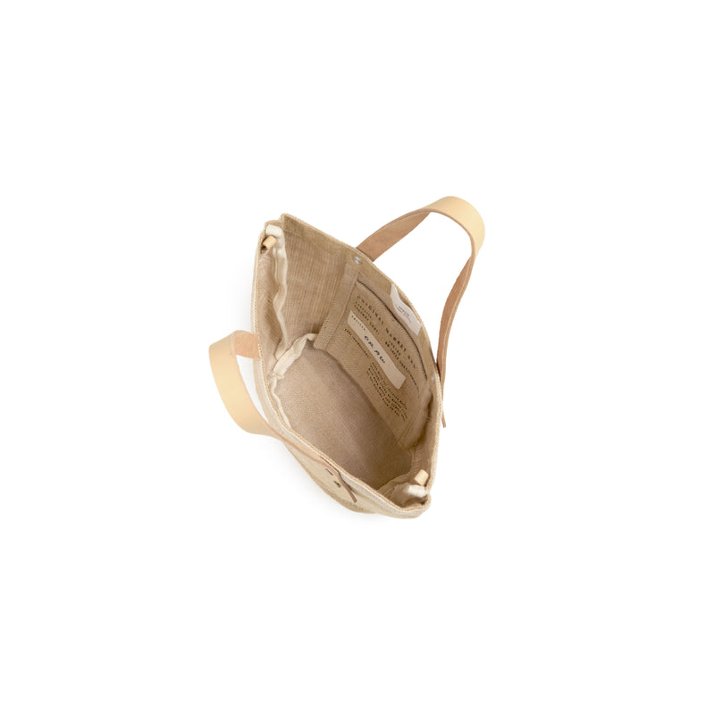 Petite Bucket Bag in Natural