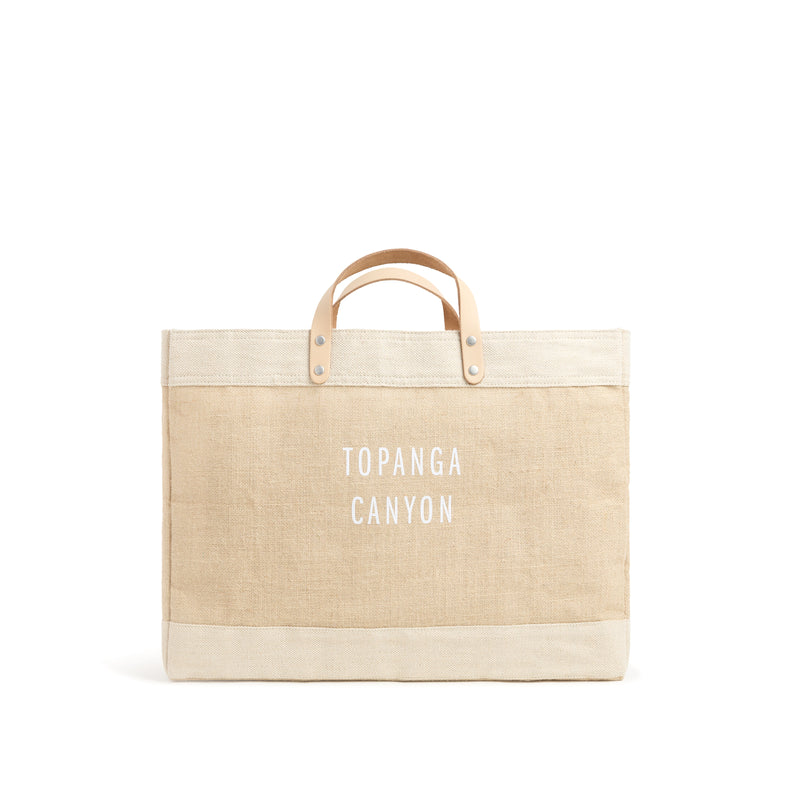 East West Bag in Natural