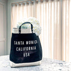 Mahjong Collection: Market Bag in Black
