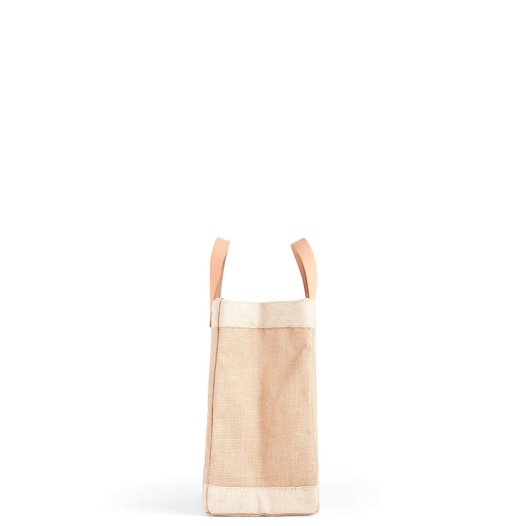Petite Market Bag in Natural Blank