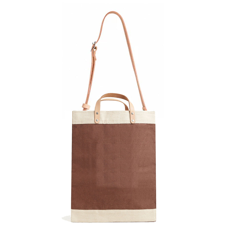 Market Bag in Mustang with Strap