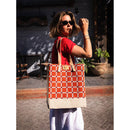 description_This is our first ever Chenille Brick Wine Tote