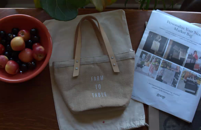Petite Bucket Bag in Natural