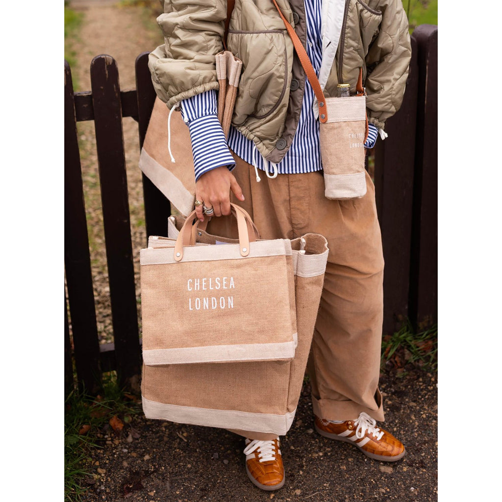 Mahjong Collection: Market Tote in Natural