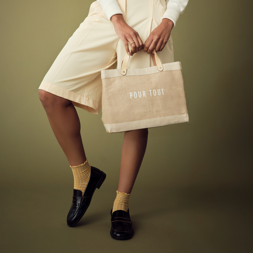 Petite Market Bag in Natural